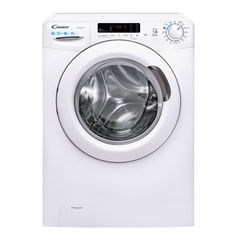 Image of Candy Smart CS4 1272DE/1-S lavatrice Caricamento frontale 7 kg 1200 Giri/min Bianco