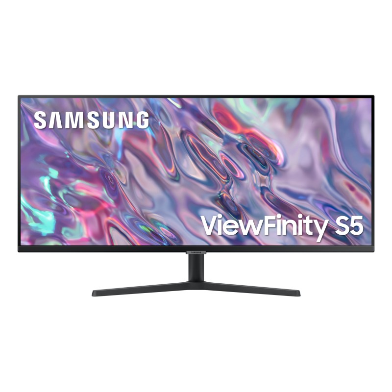Image of Samsung ViewFinity S5 S50GC Monitor PC 86.4 cm (34") 3440 x 1440 Pixel UltraWide Quad HD LED Nero
