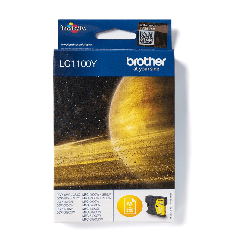 Image of Brother LC1100Y cartuccia Inkjet 1 pz Originale Giallo
