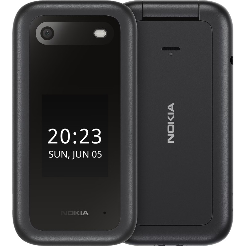 Nokia 2660 Flip 7.11 cm (2.8") 123 g Nero Telefono di livello base