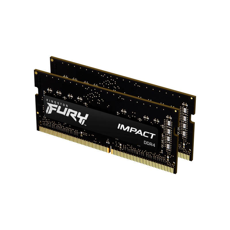 Image of Kingston Technology FURY 32GB 3200MT/s DDR4 CL20 SODIMM (Kit of 2) Impact