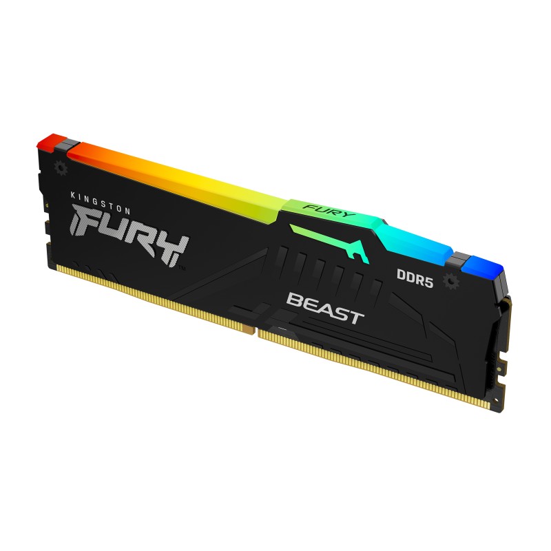 Image of Kingston Technology FURY Beast 16 GB 6000 MT/s DDR5 CL36 DIMM RGB