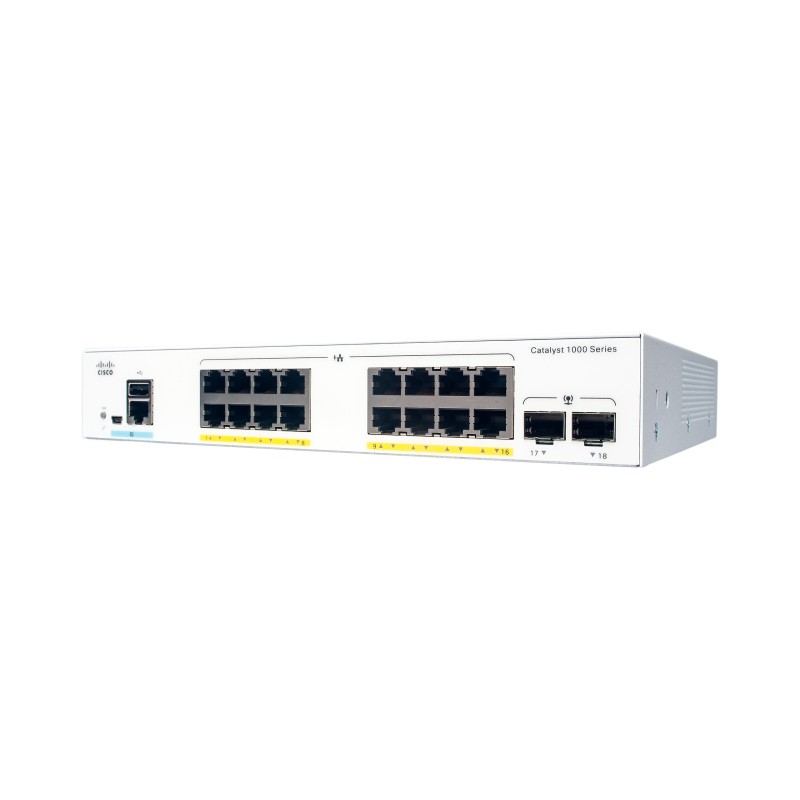 Image of Cisco Catalyst C1000-16T-2G-L switch di rete Gestito L2 Gigabit Ethernet (10/100/1000) Grigio