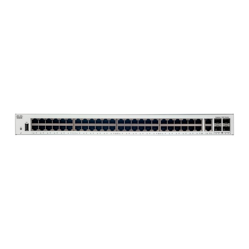 Image of Cisco Catalyst C1000-48T-4G-L switch di rete Gestito L2 Gigabit Ethernet (10/100/1000) Grigio
