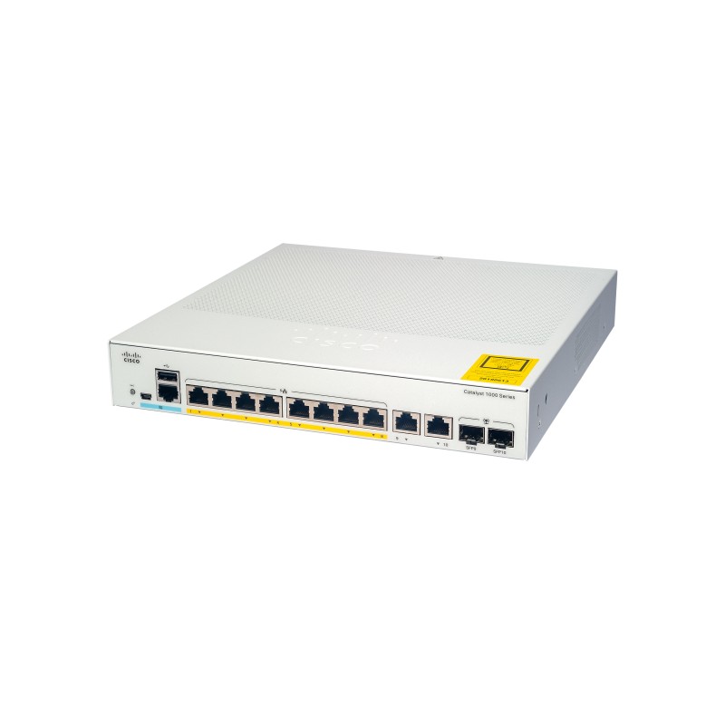 Image of Cisco Catalyst C1000-8T-2G-L switch di rete Gestito L2 Gigabit Ethernet (10/100/1000) Grigio
