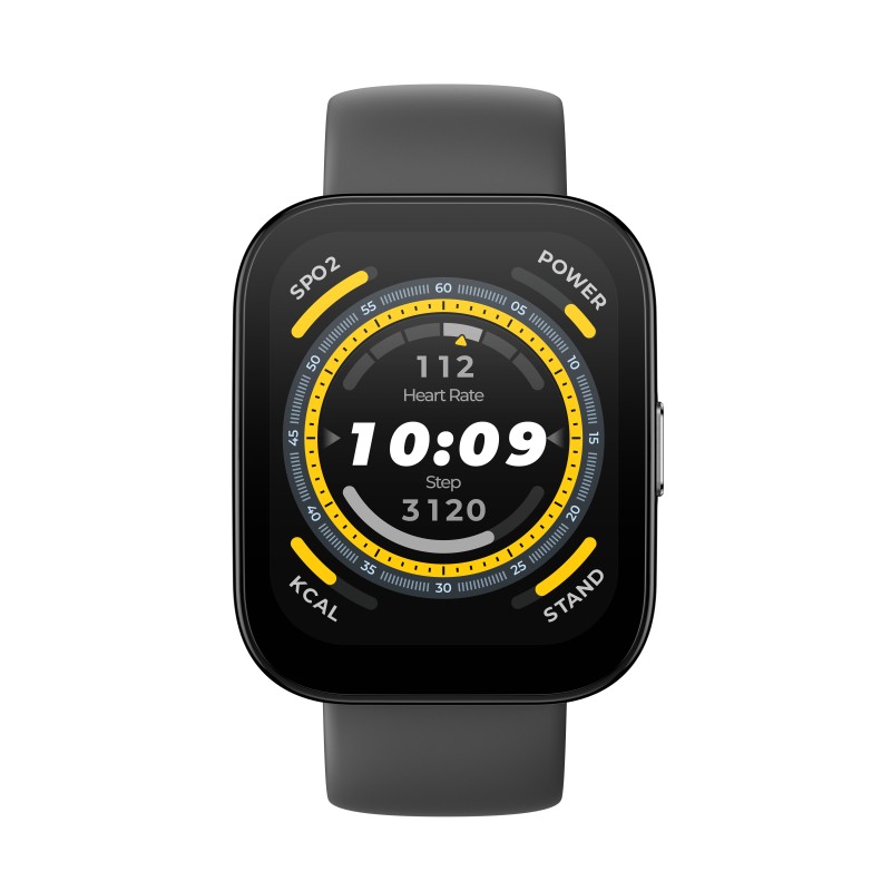 Image of Amazfit Bip 5 4.85 cm (1.91") LCD 38 mm Digitale 320 x 380 Pixel Touch screen Nero GPS (satellitare)