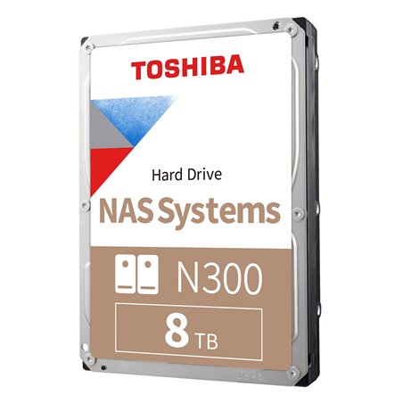 N300 NAS HARD DRIVE 8TB SATA 3.5 (256MB)