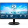 MONITEUR LED PHILIPS LCD VA 23 . 8" de large 242V8LA/00 4 ms LowBlue MM FHD 3000:1 NOIR VGA HDMI DP Vesa jusqu'au : 31/08