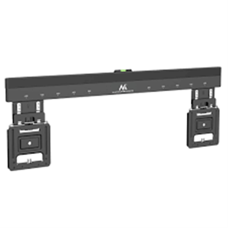 Image of Maclean MC-481 Ultra Flat Slim TV Wall Mount Bracket Holder for 37-80 Flat Curved up to 75kg Max. VESA 600x400 Universal TV Mou