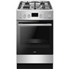 Amica 522GE3.33ZpTAF(W) Freestanding cooker Electric Gas White A