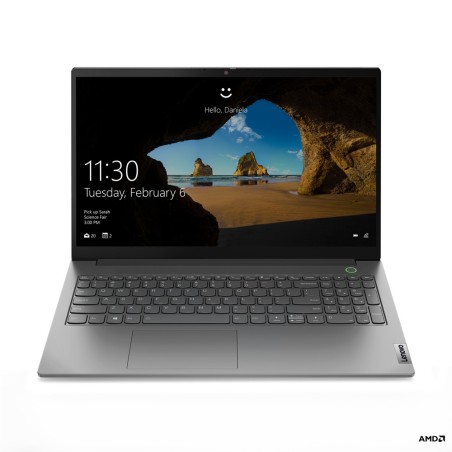 Lenovo ThinkBook 15 AMD Ryzen™ 3 4300U Ordinateur portable 39,6 cm (15.6") Full HD 8 Go DDR4-SDRAM 256 Go SSD Wi-Fi 6