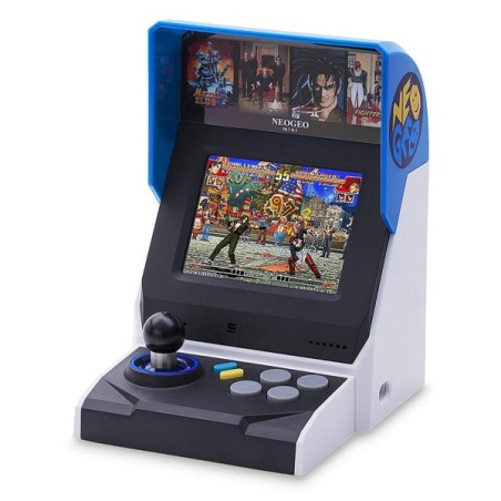 SNK Corporation NEOGEO Mini consola de jogos portáteis 8,89 cm (3.5") Preto, Azul, Prateado