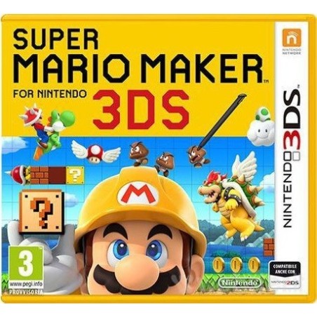 Nintendo Super Mario Maker, 3DS Estándar Italiano Nintendo 3DS