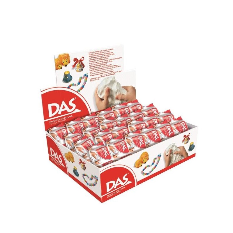 Image of DAS 387200 composto per ceramica e modellazione Pasta modellabile Bianco