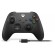 Microsoft Xbox Wireless Controller + USB-C Cable Zwart Bluetooth USB Gamepad Analoog digitaal PC, Xbox One, Xbox Series S, Xbox