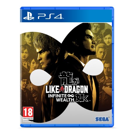 SEGA Like a Dragon  Infinite Wealth Padrão Inglês, Chinês simplificado, Japonês PlayStation 4