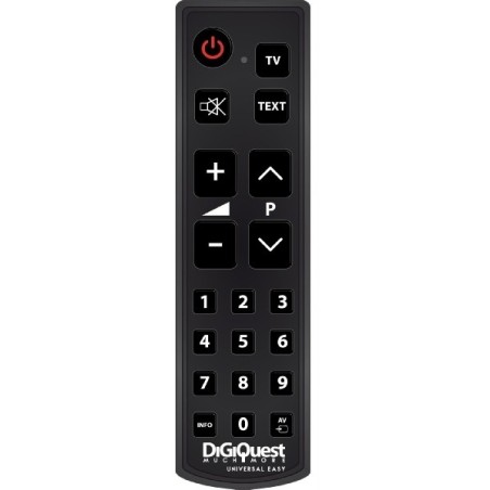 Digiquest TLC113 télécommande IR Wireless TV Appuyez sur les boutons