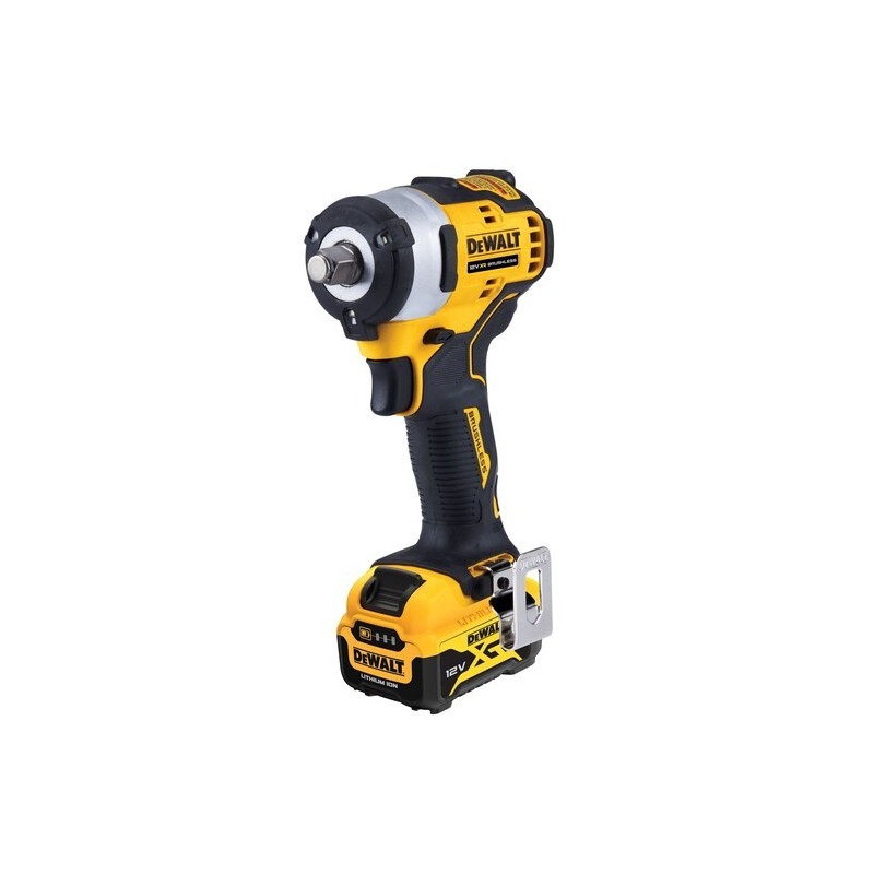 DeWALT DCF901P2-QW avvitatore a batteria 1/2" 340 Nm Nero, Giallo 12 V