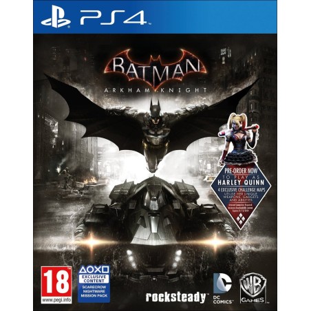 Warner Bros Batman Arkham Knight, PS4 Estándar+DLC Italiano PlayStation 4