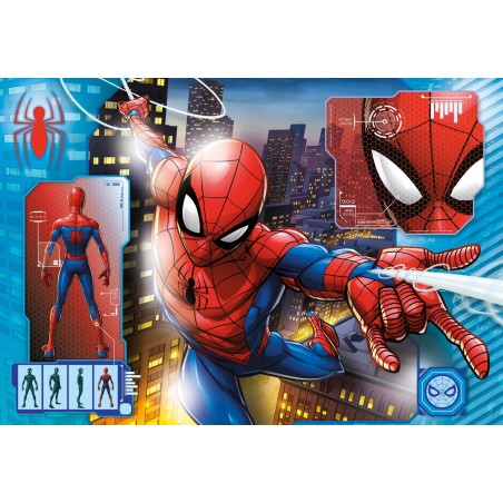 Clementoni Spider-Man Jeu de puzzle 104 pièce(s) Dessins animés