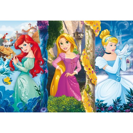 Clementoni Disney Princess Puzzle 60 pz Cartoni