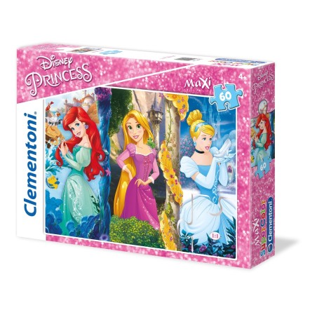 Clementoni Disney Princess Puzzle 60 unidade(s) Desenhos animados