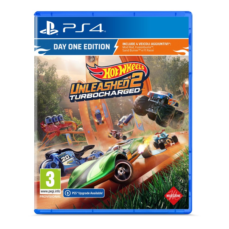 Image of Milestone Hot Wheels Unleashed 2: Turbocharged - Day One Edition ITA PlayStation 4