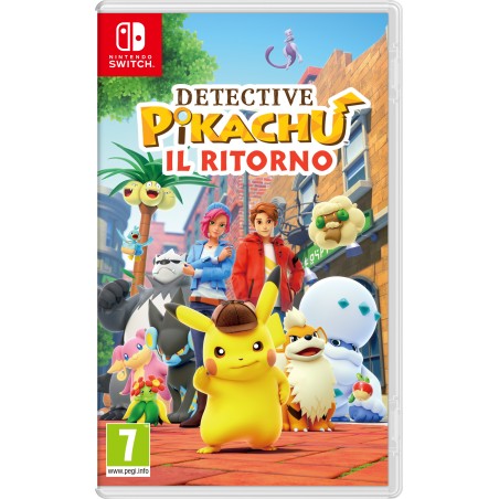 Nintendo Detective Pikachu  Il Ritorno Standard Allemand, Anglais, Espagnol, Français, Italien, Japonais, Coréen Nintendo Switch