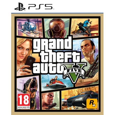 Take-Two Interactive Grand Theft Auto V Estándar Alemán, Inglés, Español, Francés, Italiano PlayStation 5