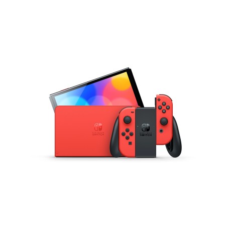 Nintendo Switch - OLED Model - Mario Red Edition draagbare game console 17,8 cm (7") 64 GB Touchscreen Wifi Rood