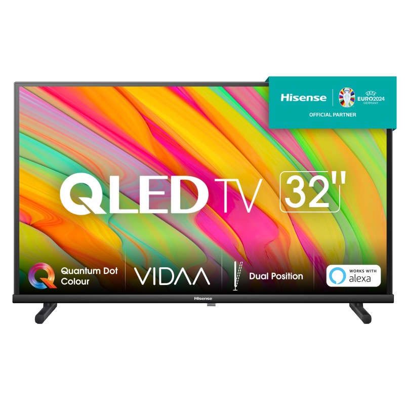 Image of Hisense TV QLED televisore FHD 32” 32A5KQ Smart TV, Wifi, Quantum Dot Colour, USB Type-C, Stand Reclinabile