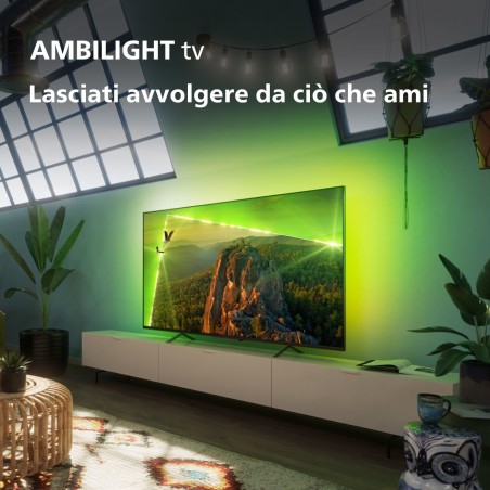 Philips Ambilight TV 8118 50" 4K Ultra HD Dolby Vision e Dolby Atmos Smart TV
