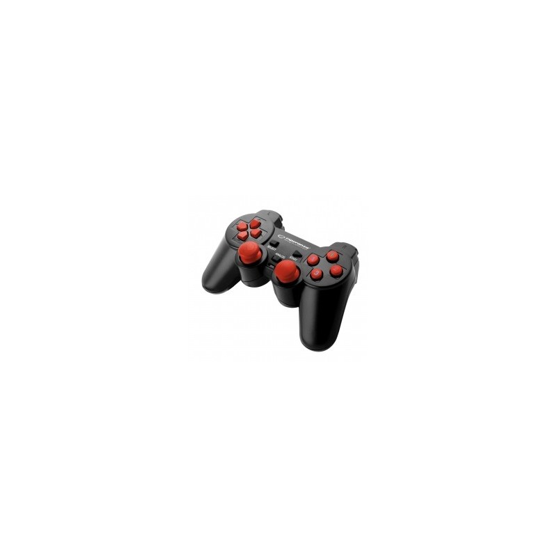 Image of Esperanza EGG102R periferica di gioco Nero, Rosso USB 2.0 Gamepad Analogico/Digitale PC