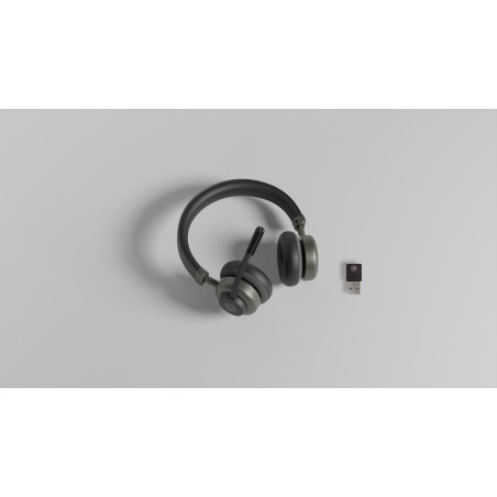 Orosound TILDE PRO-S+D PLUS DONGLE INCL Headset Bedraad en draadloos Hoofdband Oproepen muziek USB Type-C Bluetooth Grijs