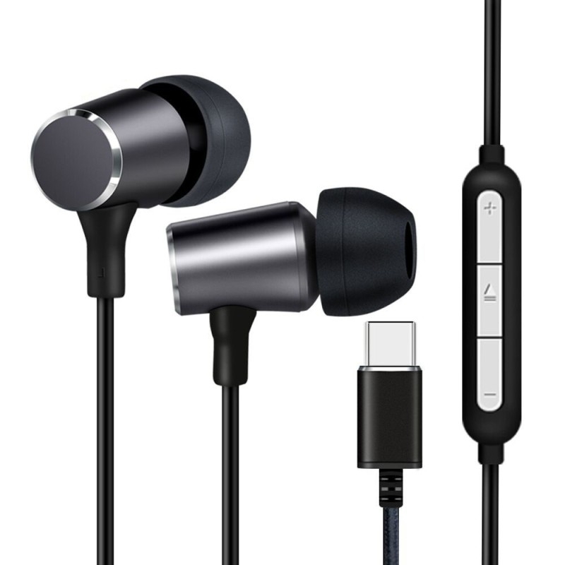 Image of LINK LK10N cuffia e auricolare Cablato In-ear Musica e Chiamate USB tipo-C Nero