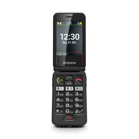 Emporia JOY_LTE 7,11 cm (2.8") 115 g Preto Telefone para idosos