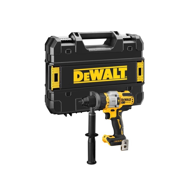 DeWALT DCD999NT-XJ trapano 2250 Giri/min 1,61 kg Nero, Argento, Giallo