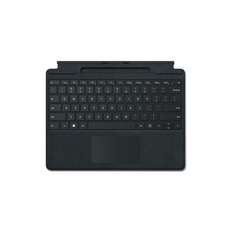 Image of Microsoft Surface Pro Signature Keyboard Nero Microsoft Cover port QWERTY US International