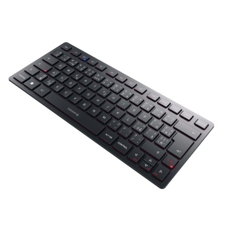 CHERRY KW 9200 MINI teclado USB + RF Wireless + Bluetooth QWERTZ Checa Negro