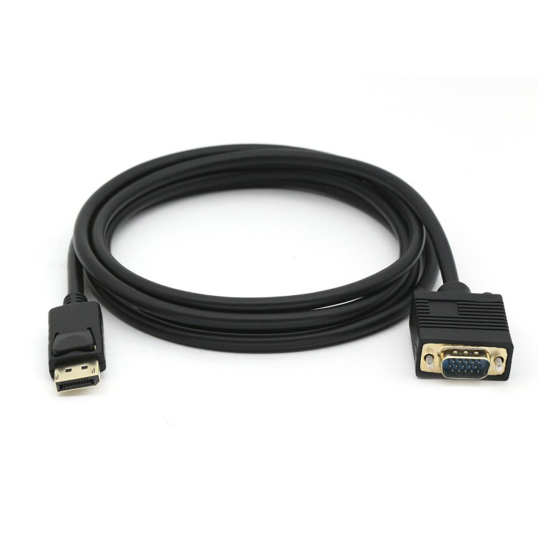 Equip 119338 cavo e adattatore video 2 m VGA (D-Sub) DisplayPort Nero