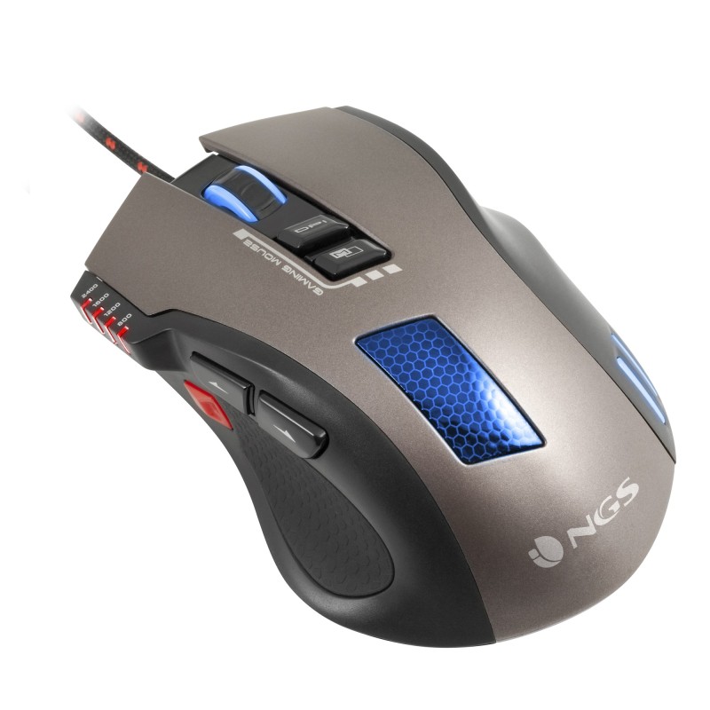 Image of NGS GMX-105 mouse Mano destra USB tipo A Ottico 2400 DPI