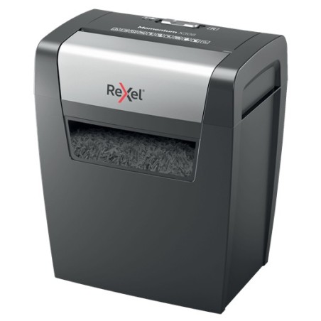 Rexel Momentum X308 triturador de papel Corte en partículas Negro, Gris