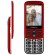 New Majestic 300087_RD teléfono móvil 7,11 cm (2.8") 123 g Rojo Teléfono para personas mayores