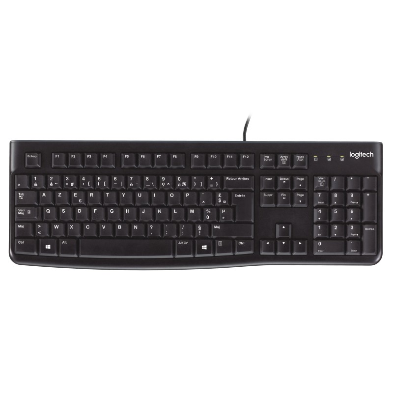 Image of Logitech Keyboard K120 for Business tastiera USB AZERTY Francese Nero