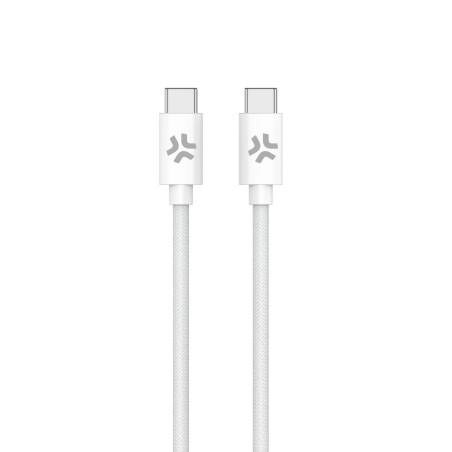 Celly USBCUSBCCOTTWH USB-kabel 1,5 m USB C Wit