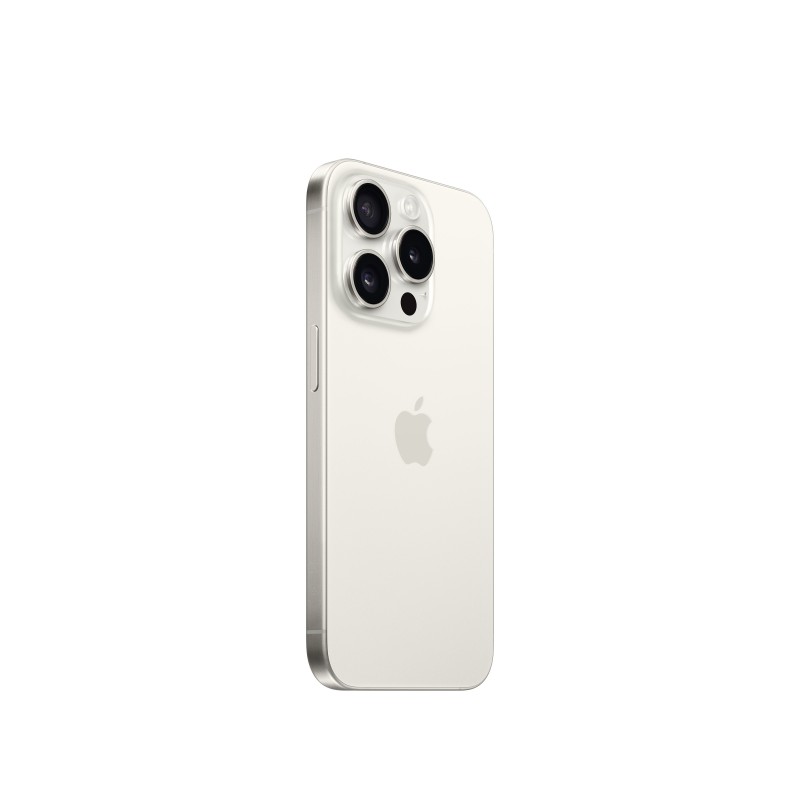 Image of Apple iPhone 15 Pro 15,5 cm (6.1") Doppia SIM iOS 17 5G USB tipo-C 128 GB Titanio, Bianco