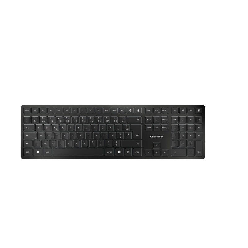 Image of CHERRY KW 9100 SLIM tastiera RF senza fili + Bluetooth AZERTY Francese Nero