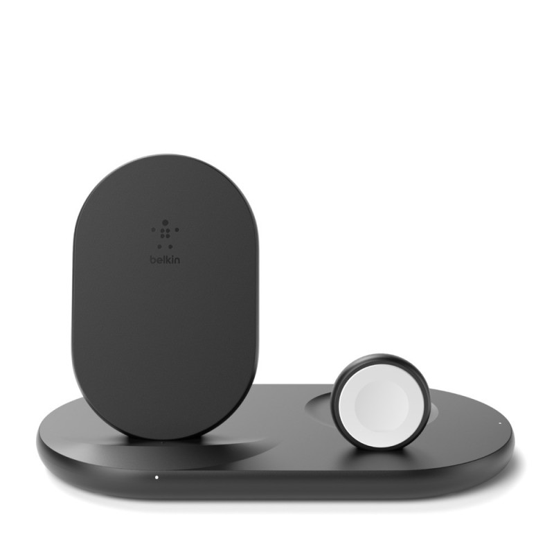 Image of Belkin Boost Charge Auricolare, Smartphone, Orologio intelligente Nero USB Carica wireless Ricarica rapida Interno