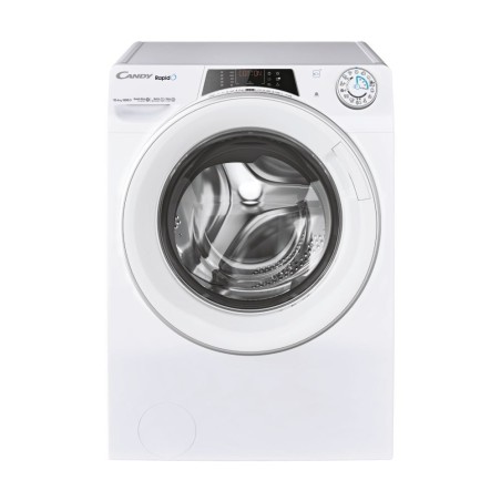 Candy RapidÓ ROW51066DWMST-S máquina de lavar e secar Independente Carregamento frontal Branco D