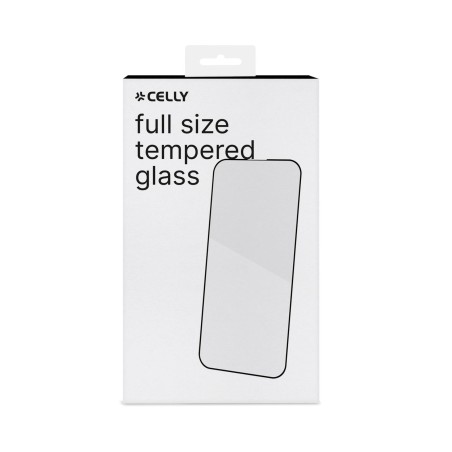 Celly FULLGLASS1053BK écran et protection arrière de téléphones portables Protection d'écran transparent Apple 1 pièce(s)